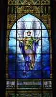 Illinois, Lake Forest, First Presbyterian Church: Farwell Memorial Window:  Angel of Victory