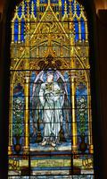 Illinois, Lake Forest, First Presbyterian Church: Williams Memorial Window:  Faith