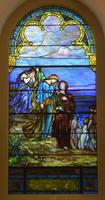 Pennsylvania, Lancaster, Holy Trinity Lutheran Church: Rengier Memorial Window:  Return from the the Cross