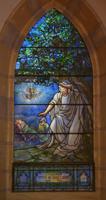 Hartman Memorial Window:  Christ in the Garden of Gethsemane
