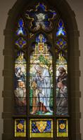 Wisconsin, Madison, Grace Episcopal Church: Proudfit Memorial Window:  Christ Blessing Children
