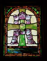 Harvey Memorial Window:  emblematic