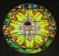 New Jersey, Mantoloking, St. Simon-by-the-Sea: Bishop Memorial Window:  emblematic