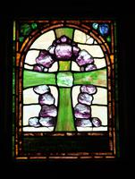 Harvey Memorial Window:  emblematic