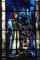 Alabama, Mobile, Christ Church Cathedral: Macartney Memorial Window:  Christ Appearing to Nicodemus