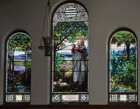 New Jersey, Morristown, The Presbyterian Church in Morristown: Stone Memorial Window:  The Good Shepherd