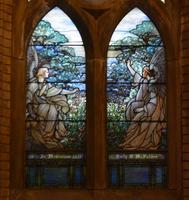 Pennsylvania, Philadelphia, First Presbyterian Church: McFadden Memorial Window:  Angels in the Resurrection Garden
