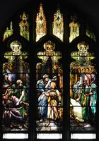 Pennsylvania, Philadelphia, First United Methodist Church: Epworth League Memorial Window:  Boy Christ in Temple