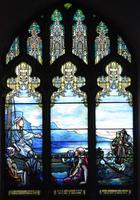 Pennsylvania, Philadelphia, First United Methodist Church: Welch Memorial Window:  Christ calling disciples to be 