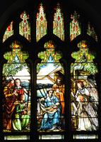 Pennsylvania, Philadelphia, First United Methodist Church: Rhoads Memorial Window:  Nativity