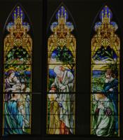 Virginia, Richmond, Virginia Museum of Fine Arts: Freedley Memorial Window:  Christ Blessing Children