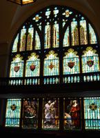 Indiana, Richmond, Reid Center: Reid Memorial Window:  Finding the Boy Christ in the Temple