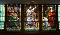 Indiana, Richmond, Reid Center: Reid Memorial Window:  Finding the Boy Christ in the Temple