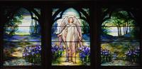 New Jersey, Rutherford, First Presbyterian Church: Bulkley Memorial Window:  Angel of the Resurrection