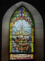 Bain Memorial Window:  ornamental