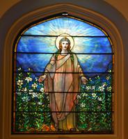 New Jersey, Somerville, St. John's Episcopal Church: Parmelee Memorial Window:  Charity