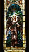 Illinois, Springfield, First Presbyterian Church: Edwards Memorial Window:  Angel of Victory