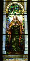 Illinois, Springfield, First Presbyterian Church: Ferguson, Bunn and Jones Memorial Window:  St. John