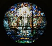 Missouri, St. Louis, Second Presbyterian Church: Roe Memorial Window:  Ascension