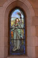 Missouri, St. Louis, Christ Church Cathedral: Sylvester Memorial Window:  Hope