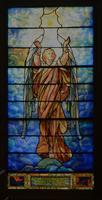 Virginia, Richmond, St. Paul's Episcopal Church: de Treville Memorial Window:  Angel of Hope