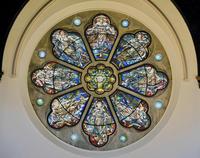 New Jersey, Summit, Calvary Episcopal Church: Easton Memorial Window:  The Beatitudes
