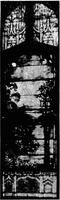 Ohio, Cleveland, First Unitarian Church: Lockwood Memorial Window:  landscape