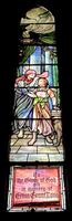 New Jersey, Glen Ridge, Christ Episcopal Church: Long Memorial Window:  Boy Christ in the Temple