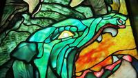War Memorial Window:  St. George and the Dragon