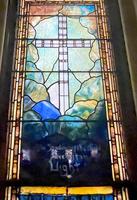 Corning Memorial Window:  The Light of the Cross