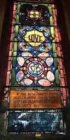 Cotton Memorial Window:  ornamental