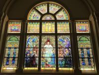 Ohio, Columbus, Broad Street Presbyterian Church: Goodspeed Memorial Window:  Christ Blessing Little Children