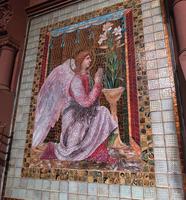 Illinois, Chicago, Church of the Epiphany: two kneeling angels