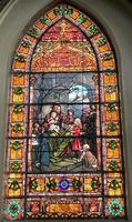 Illinois, Chicago, Second Presbyterian Church: Spencer Memorial Window:  Christ Blessing Little Children