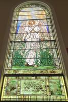 New York, Cold Spring Harbor, St. John's Church: Moore-Bleecker Memorial Window:  Angel of the Resurrection