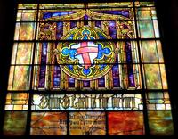 New York, New York City, Brooklyn, First Presbyterian Church: Ide Memorial Window:  Angel of Victory
