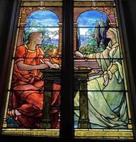 Chapman Memorial Window:  St. Augustine and St. Monica