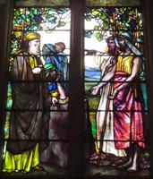 Low Memorial Window:  Workers in the Vineyard
