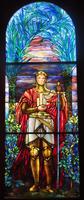 Texas, San Juan, Gelman Stained Glass Museum: Joan of Arc