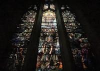 New York, New York City, Manhattan, Advent Lutheran Church: Groh Memorial Window:  Advent