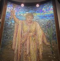 Illinois, Evanston, Halim Time and Glass Museum: Betzinger Memorial Mosaic:  Memory