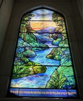Ohio, Mayfield Heights, Knollwood Cemetery, Knollwood Mausoleum: Zimmerman Memorial Window:  landscape