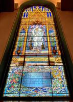 Illinois, Lake Forest, First Presbyterian Church: Williams Memorial Window:  Faith