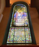 Illinois, Lake Forest, First Presbyterian Church: Holt Memorial Window:  Angel of Prayer