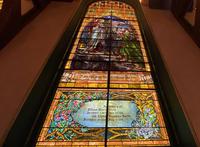 Smith Memorial Window:  I am the way, the truth and the life