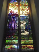 New York, New York City, Brooklyn, Memorial Presbyterian Church: Pearson Memorial Window:  Good Shepherd