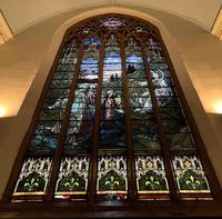 Memorial Window:  Three Marys at Tomb