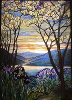 New York, New York City, Manhattan, Metropolitan Museum of Art: Magnolias and Irises