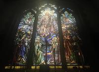 New York, Rhinebeck, Church of the Messiah: Astor Memorial Window:  Ascension