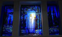 Illinois, Chicago, Rosehill Cemetery, Community Mausoleum: John G. Shedd Memorial Window:  Angel of Truth